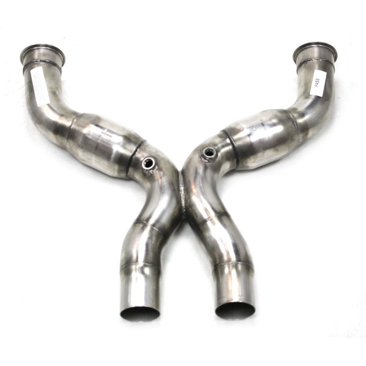 JBA Performance Exhaust 36698SXC 11-14 GT500 X-Pipe w/cats 304SS