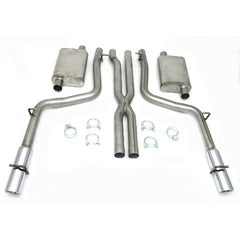 JBA Performance Exhaust 40-1600 40-1600 2.5 inch Stainless Steel Exhaust System 05-10 Dodge