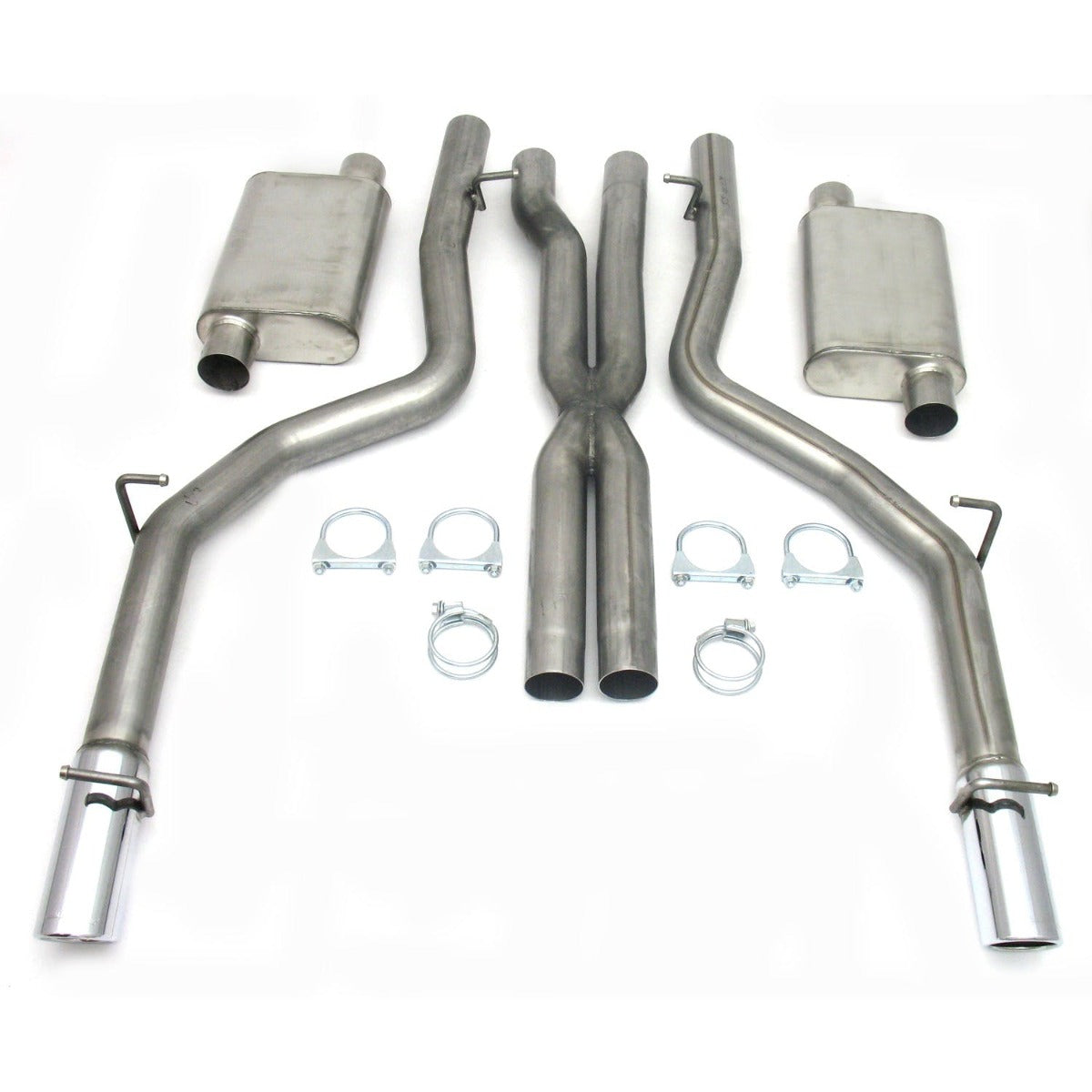 JBA Performance Exhaust 40-1601 40-1601 3 inch Stainless Steel Exhaust System 06-10 Dodge SR