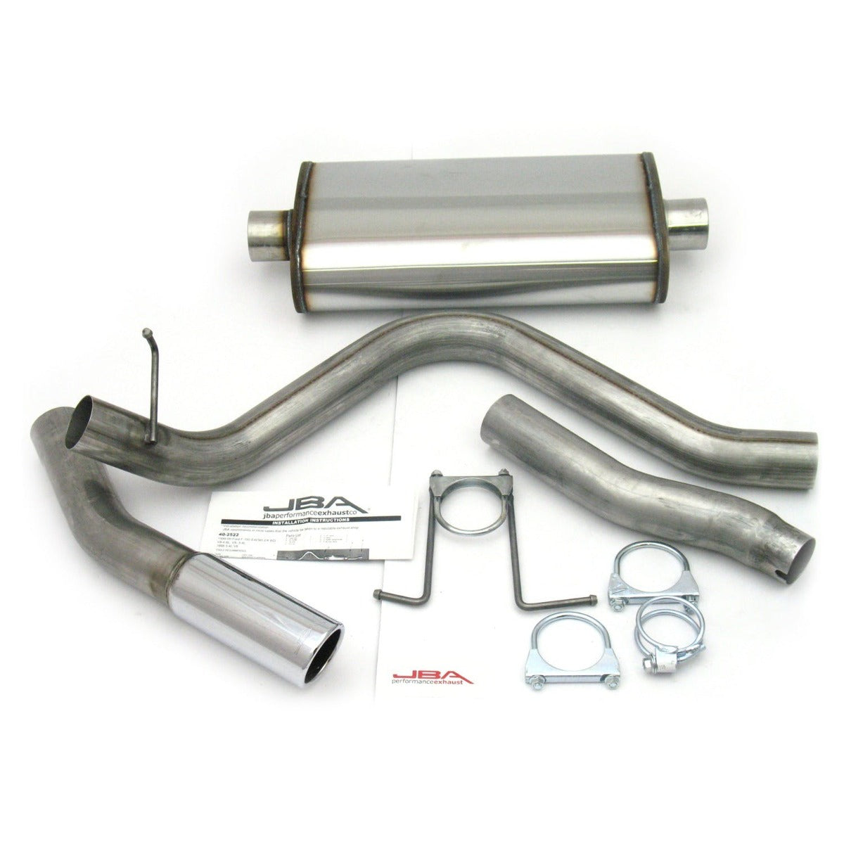 JBA Performance Exhaust 40-2522 40-2522 3 inch Stainless Steel Exhaust System 98-03 F-150 Al