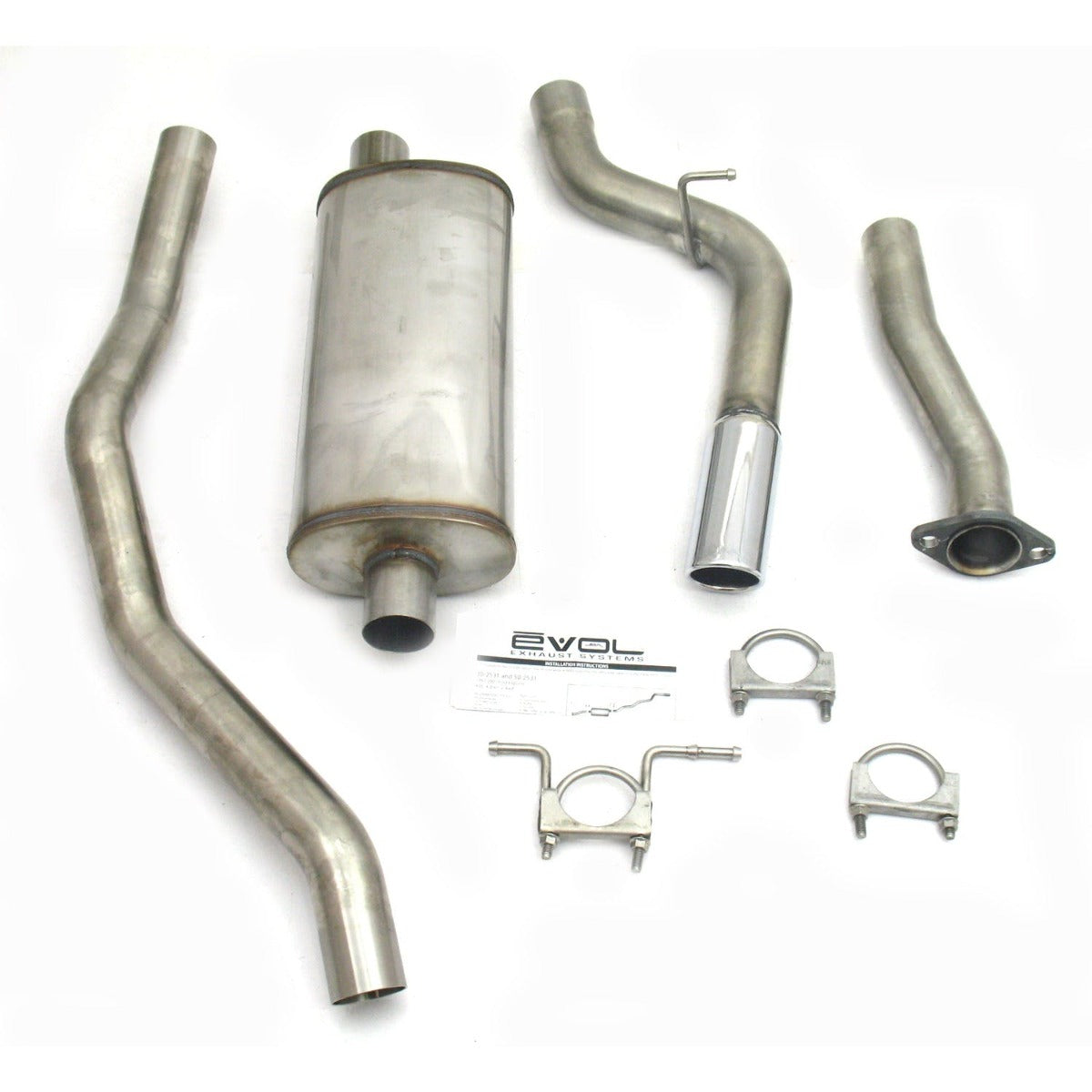 JBA Performance Exhaust 40-2531 40-2531 2.5 inch Stainless Steel Exhaust System 97-01 Explor