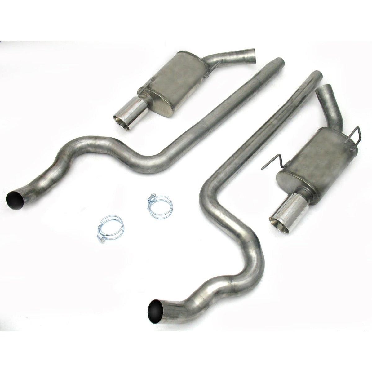 JBA Performance Exhaust 40-2639 40-2639 3 inch Stainless Steel Exhaust System 05-09 Mustang