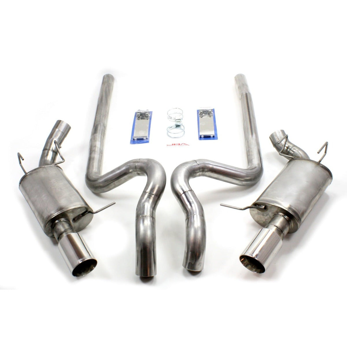 JBA Performance Exhaust 40-2643 40-2643 3 inch Stainless Steel Exhaust System 2011-13 Mustan