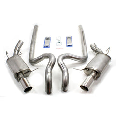 JBA Performance Exhaust 40-2643 40-2643 3 inch Stainless Steel Exhaust System 2011-13 Mustan