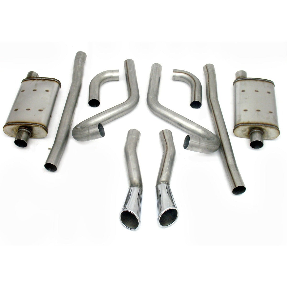 JBA Performance Exhaust 40-2653 40-2653 2.5 inch Stainless Steel Exhaust System 65-66 2-1/2?