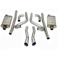 JBA Performance Exhaust 40-2653 40-2653 2.5 inch Stainless Steel Exhaust System 65-66 2-1/2?