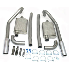 JBA Performance Exhaust 40-2654 40-2654 2.5 inch Stainless Steel Exhaust System 67-70 Mustan
