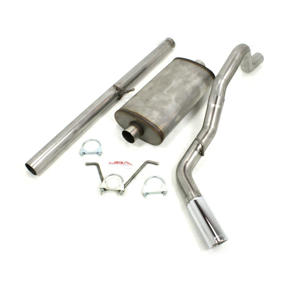 JBA Performance Exhaust 40-3051 2014-15 Silverado 5.3/6.2/DFI 2/4wd 3 inch Sngl Out