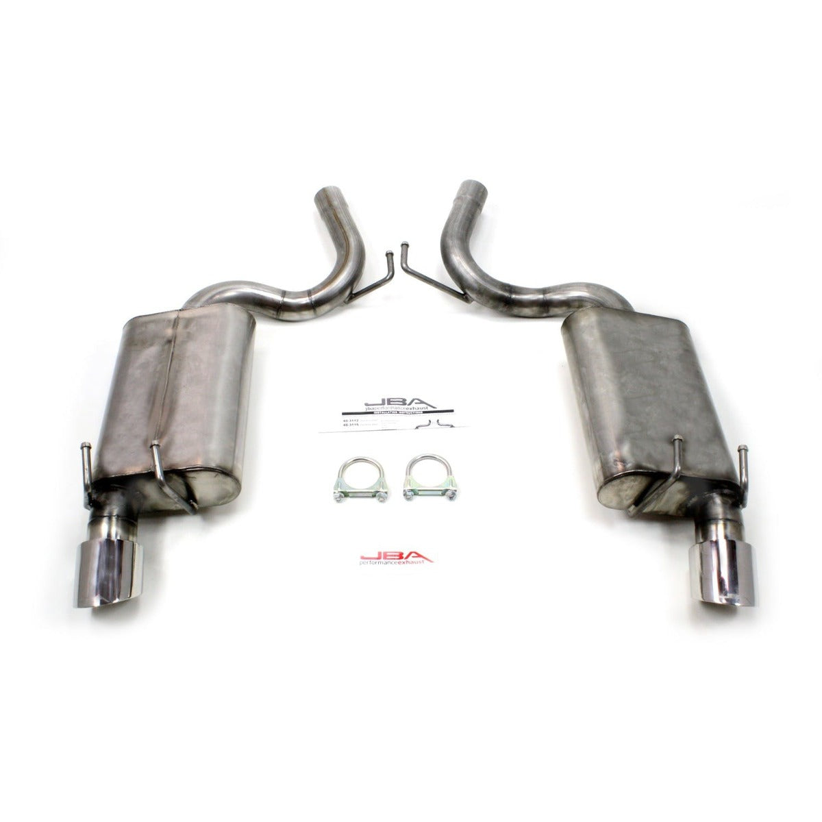 JBA Performance Exhaust 40-3116 40-3116 2.5 inch Stainless Steel Exhaust System 2010-13 Cama