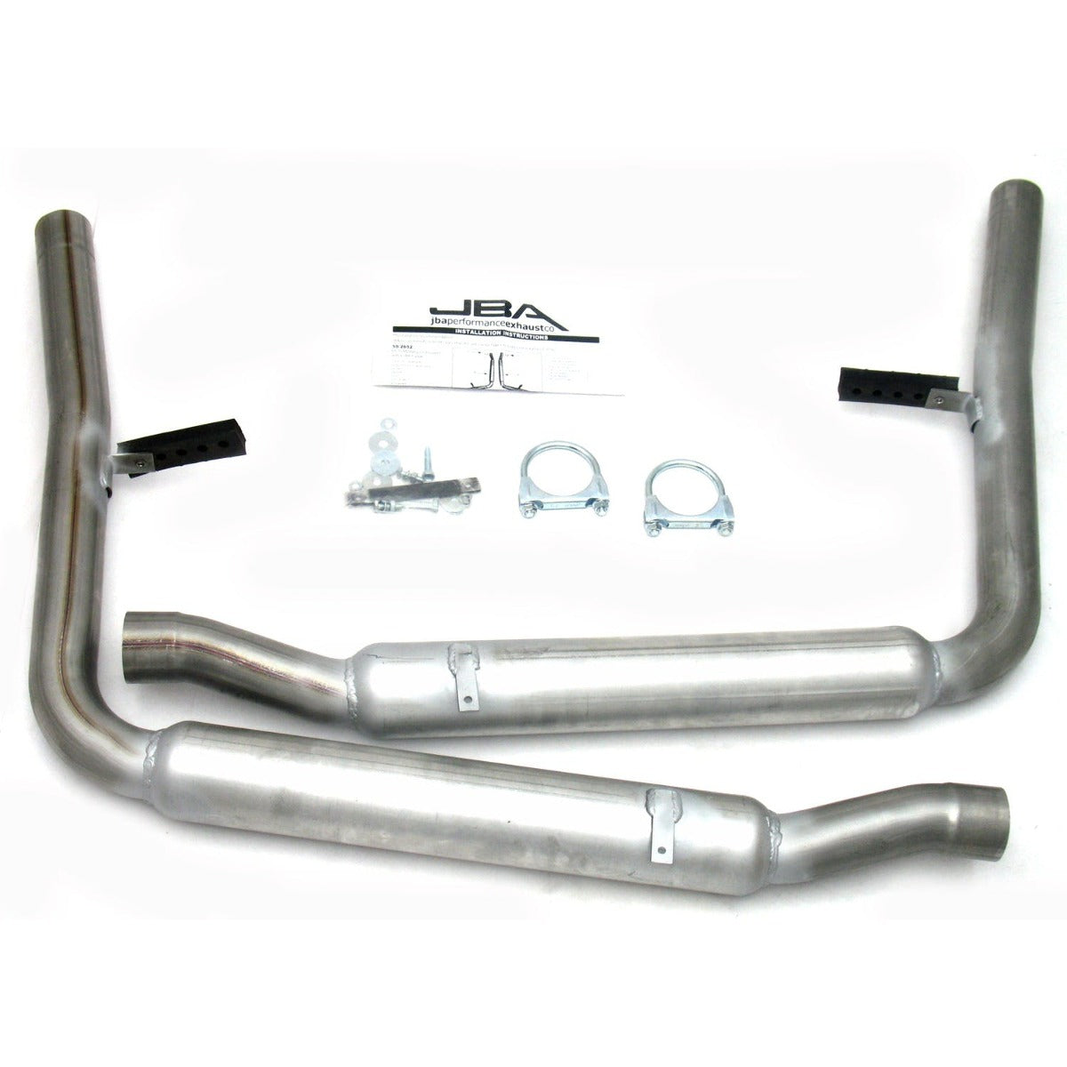 JBA Performance Exhaust 50-2652 50-2652 2.5 inch Stainless Exhaust System 65-70 Mustang Side