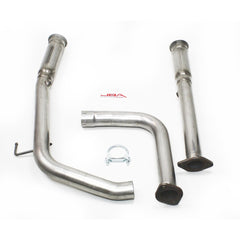 JBA Performance Exhaust 6012SD-1 2010-2014 Toyota Tundra Mid-Pipe w/o Cats 409SS