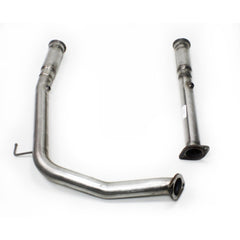 JBA Performance Exhaust 6012SD 07-09 Toyota Tundra Mid-Pipe w/o Cats 409SS