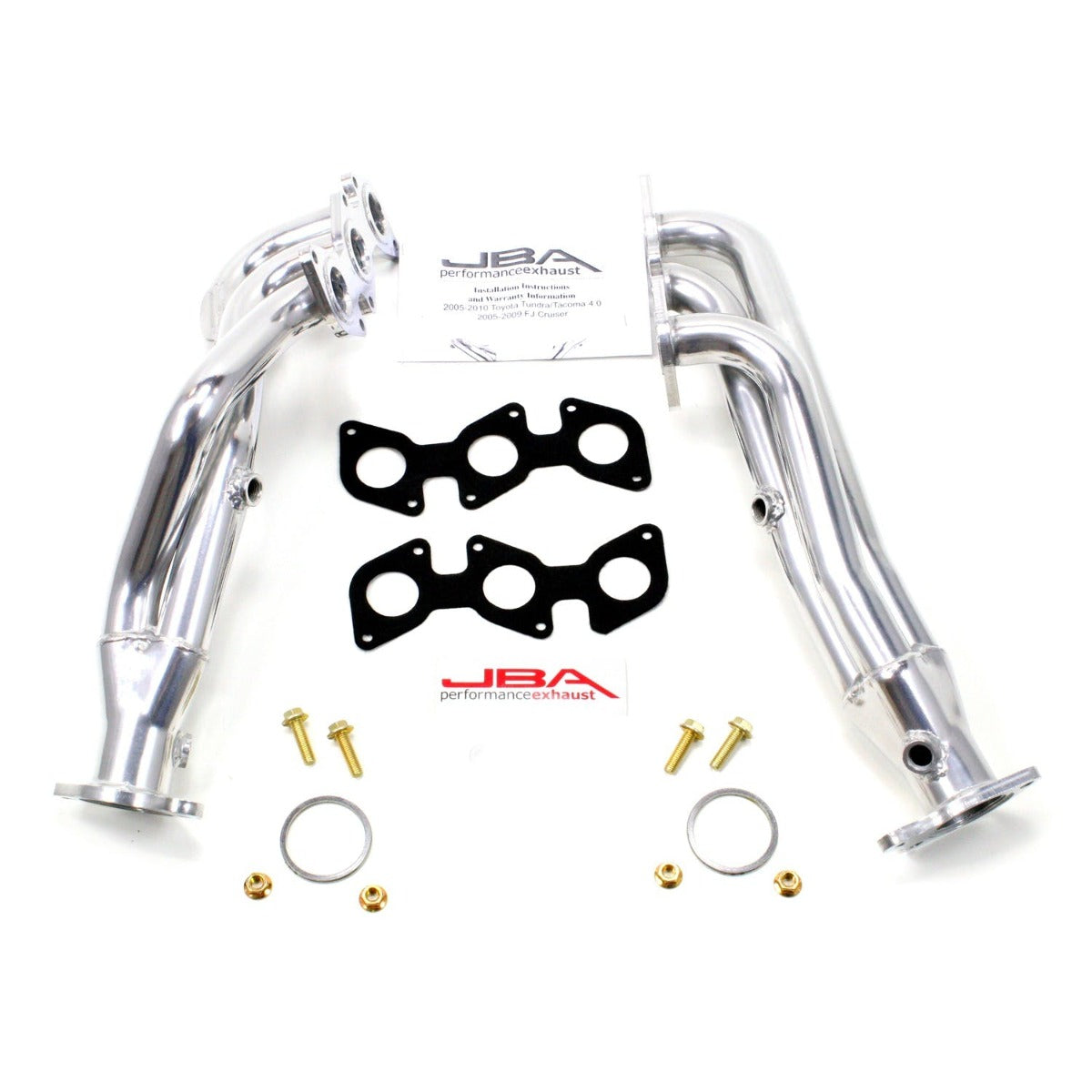 JBA Performance Exhaust 6035SJS 2035SJS 1 1/2 inch Long Tube Headers Stainless Steel 05-11 T
