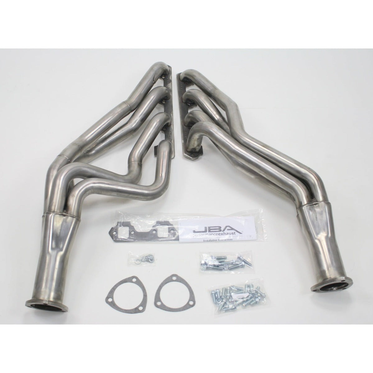 JBA Performance Exhaust 6610S 6610S 1 3/4 inch Long Tube Stainless Steel 65-70 Mustang 302