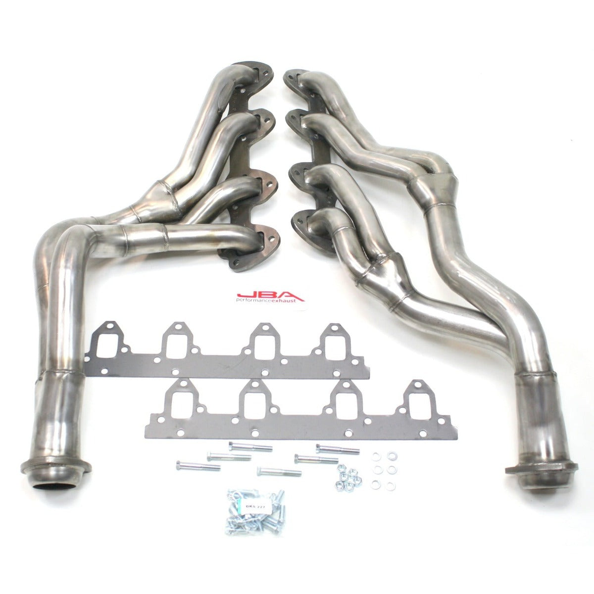 JBA Performance Exhaust 6654S 6654S 1 3/4 inch Long Tube Stainless Steel 67-70 Mustang 390