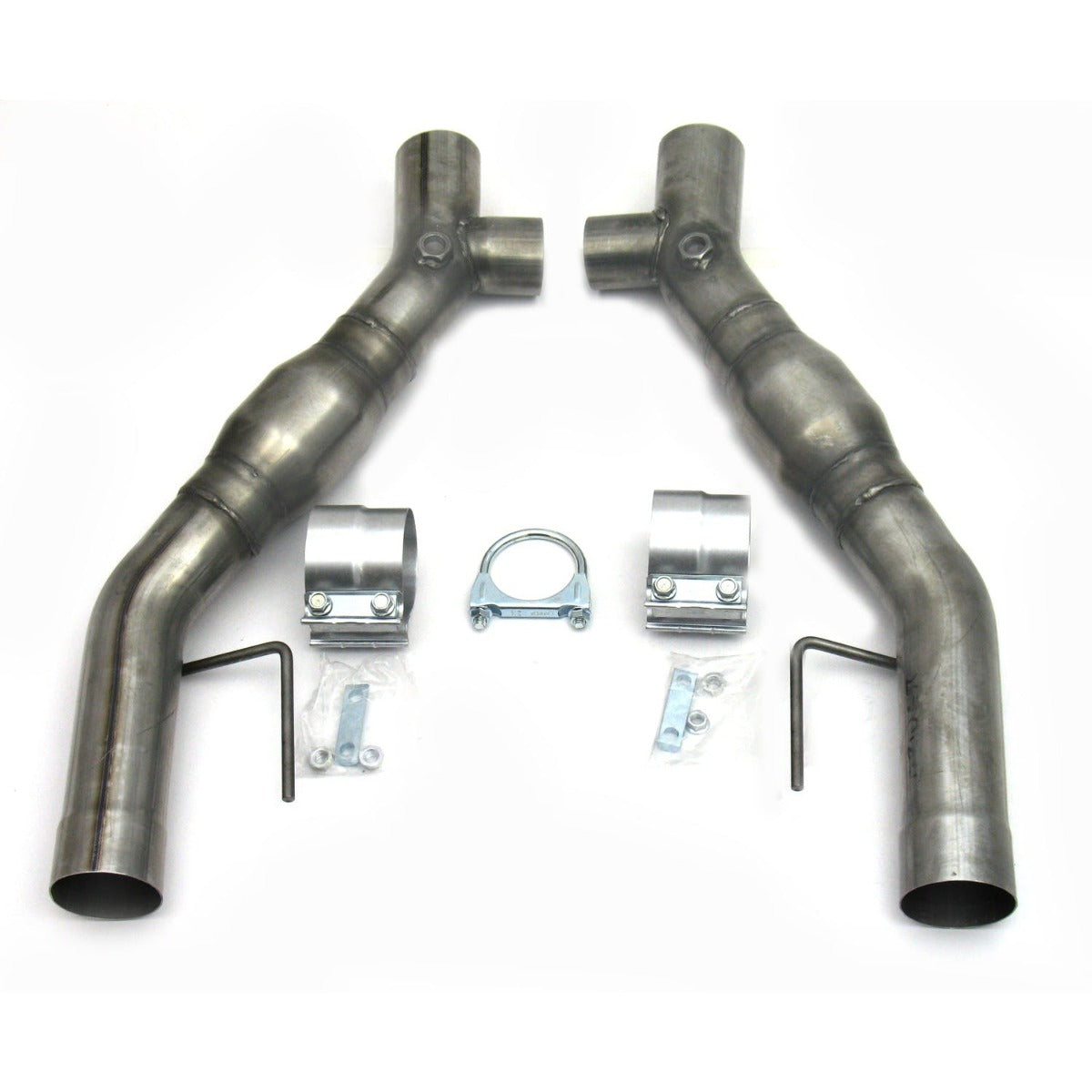 JBA Performance Exhaust 6673SHC 6673SHC 3 inch Stainless Steel Mid-Pipe 05-10 Mustang GT H-P