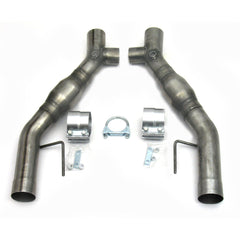 JBA Performance Exhaust 6673SHC 6673SHC 3 inch Stainless Steel Mid-Pipe 05-10 Mustang GT H-P