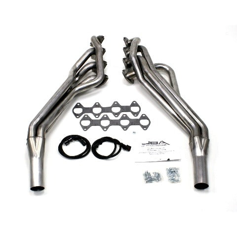 JBA Performance Exhaust 6675S 6675S 1 5/8 inch Long Tube Stainless Steel 05-10 Mustang GT
