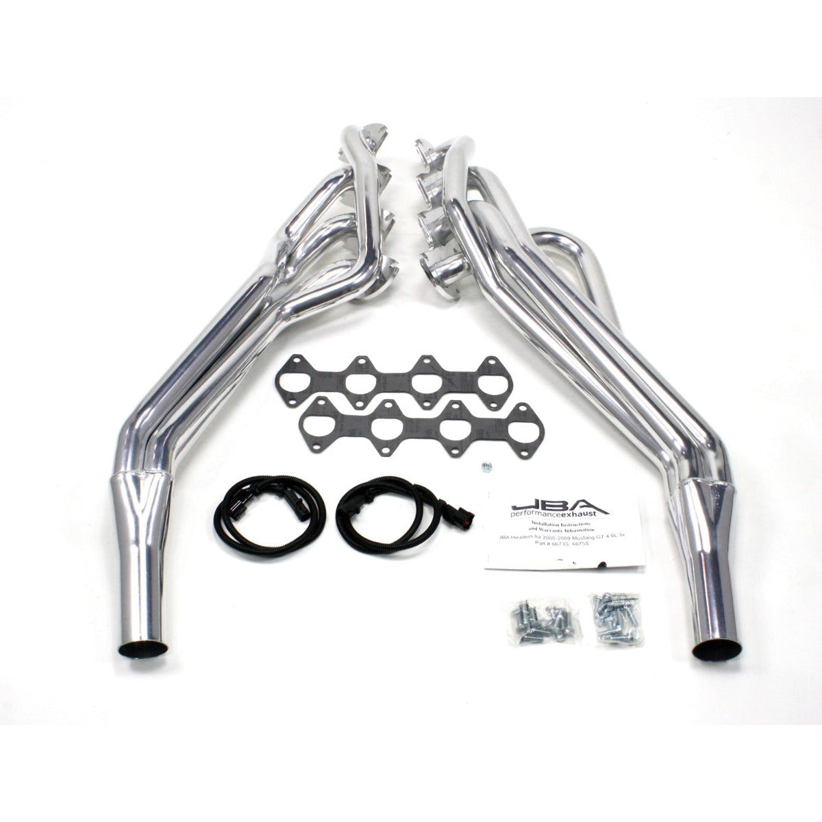 JBA Performance Exhaust 6675SJS 6675SJS 1 5/8 inch Long Tube Stainless Steel 05-10 Mustang G