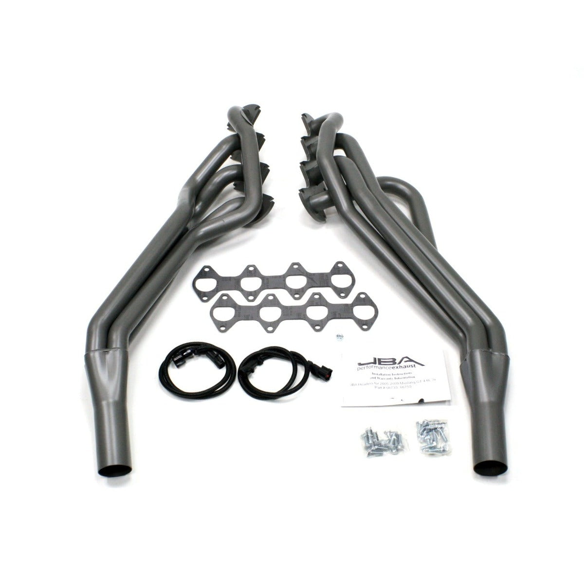 JBA Performance Exhaust 6675SJT 6675SJT 1 5/8 inch Long Tube Stainless Steel 05-10 Mustang G