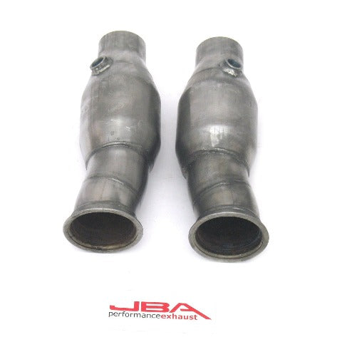 JBA Performance Exhaust 6812SDC 2010-15 Camaro Mid-Pipe w/Cats 409SS