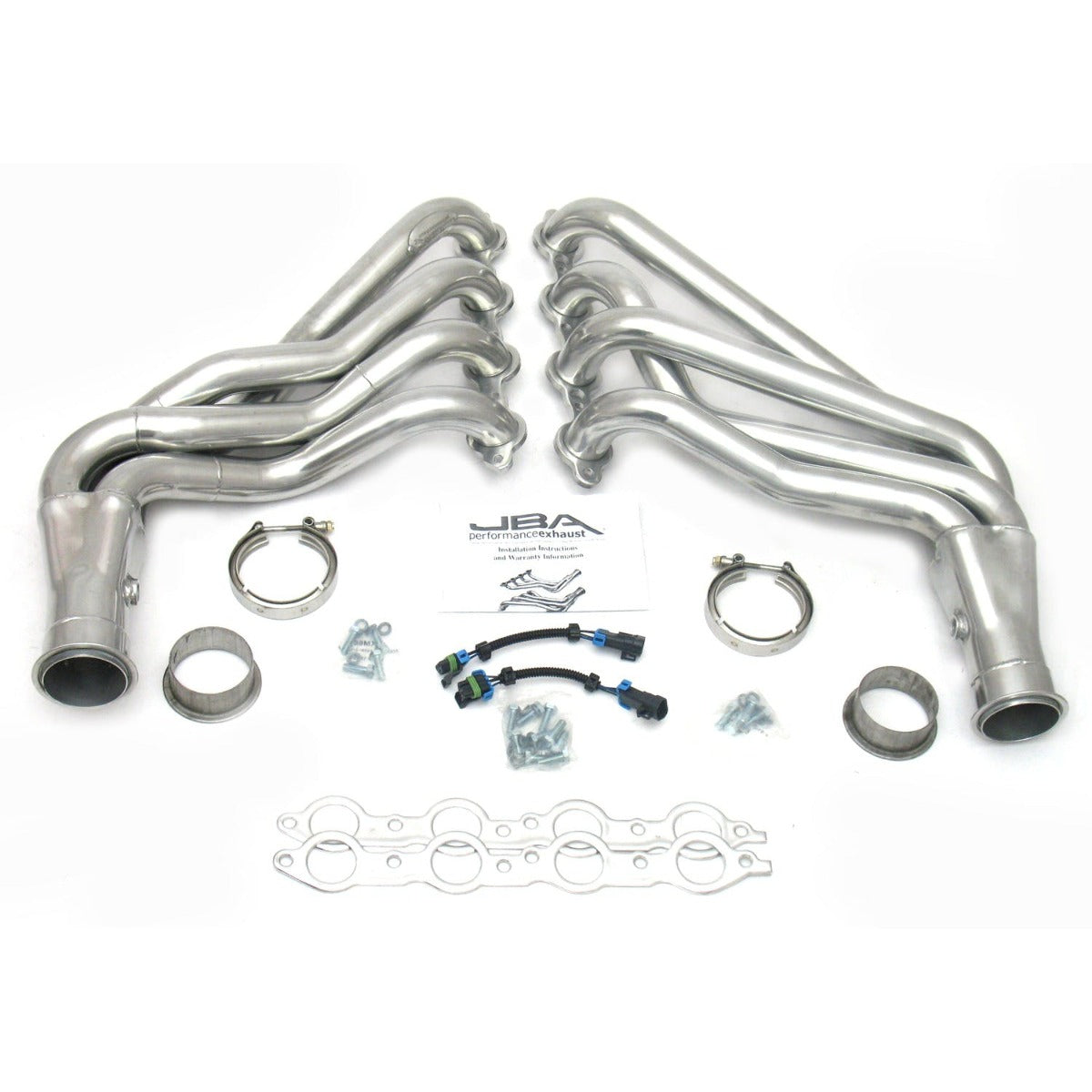 JBA Performance Exhaust 6813SJS 2010-15 Camaro SS Sil Cer