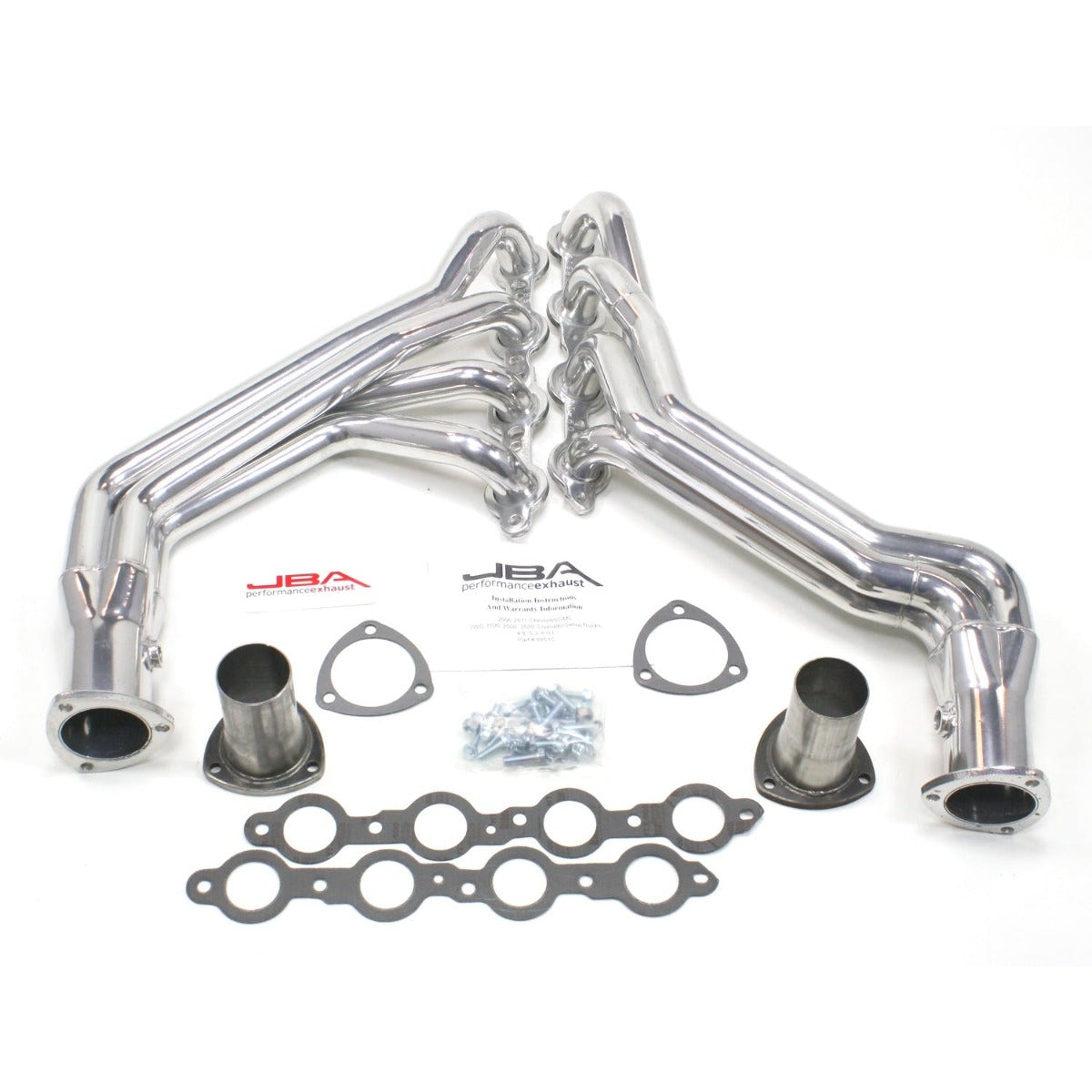 JBA Performance Exhaust 6851SJS 06-11 GM Truck 4.8-6.2L Sil Cer