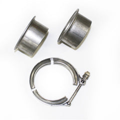 JBA Performance Exhaust VB25 2.5 inch Stainless Steel V-Band clamp and flanges