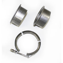 JBA Performance Exhaust VB30 3 inch Stainless Steel V-Band clamp and flanges