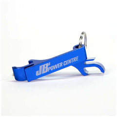 JBs Power Centre Aluminum Bottle and Can Opener Keychain