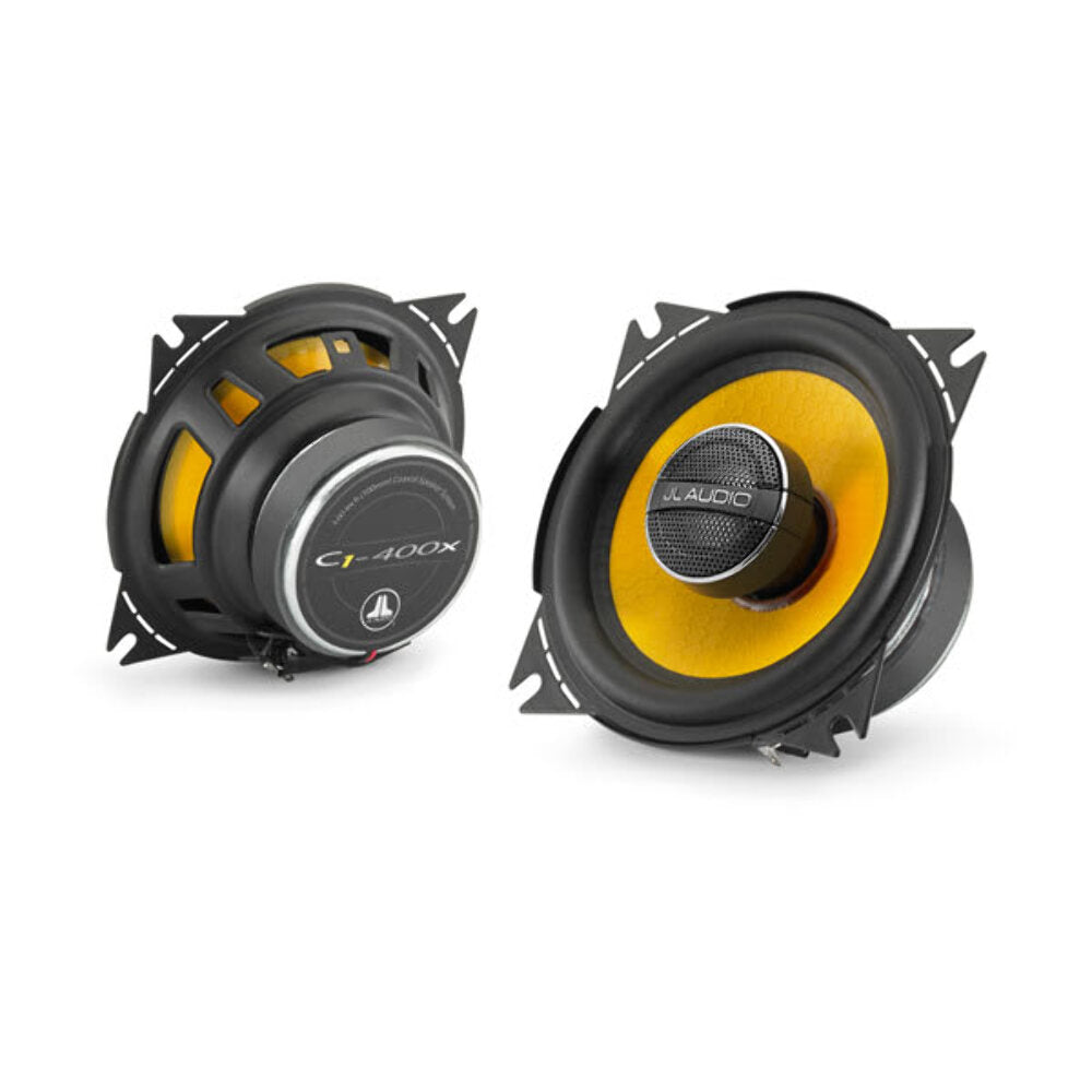 JL Audio C1 4" 2-Way Coaxial Car Speakers (Pair) C1-400X