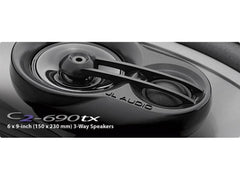 JL Audio C2 6X9-IN (150 X 230 MM) 3-WAY COAXIAL CAR SPEAKERS C2-690TX