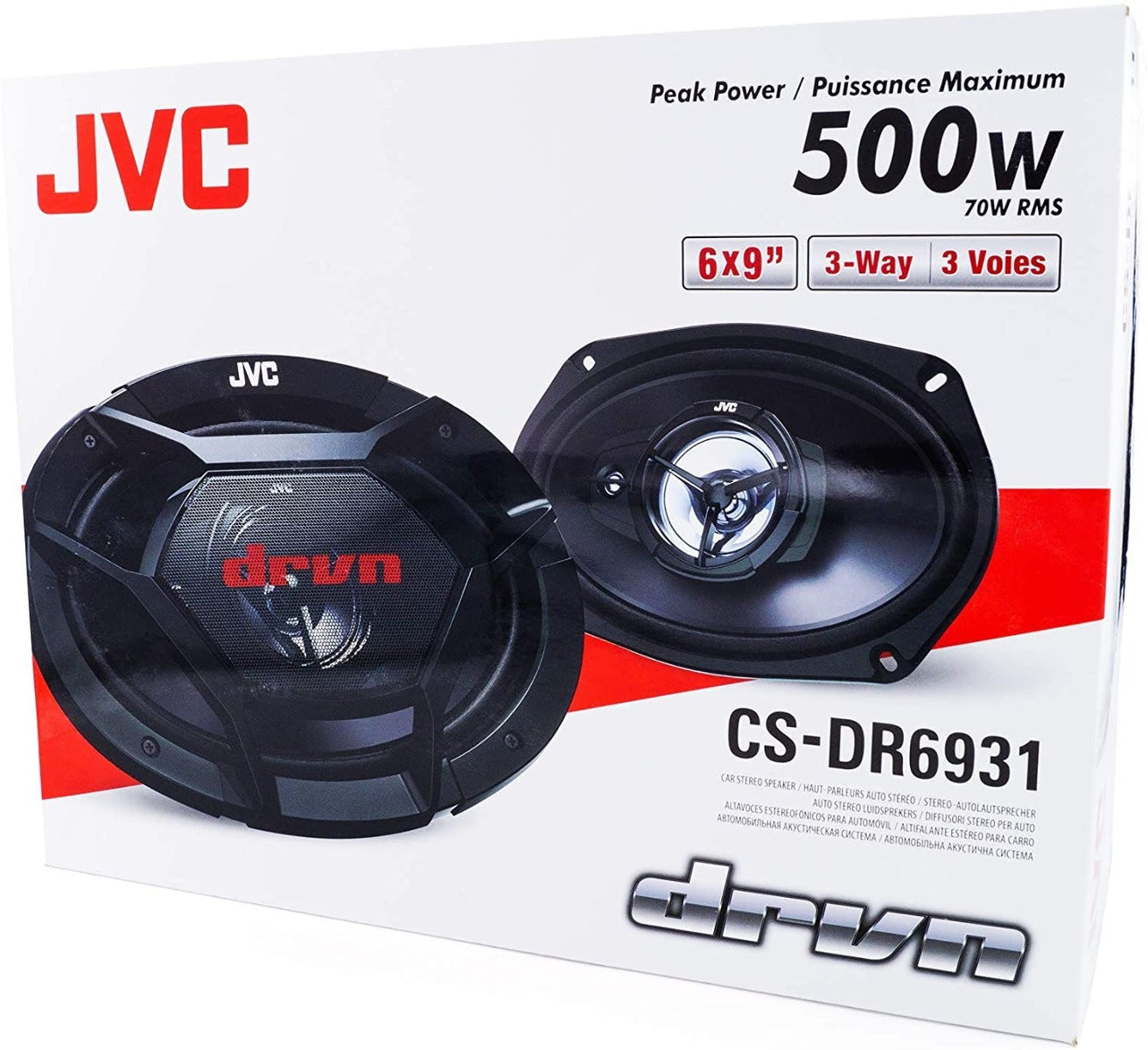 JVC CS-DR6931 drvn DR series speakers 6x9