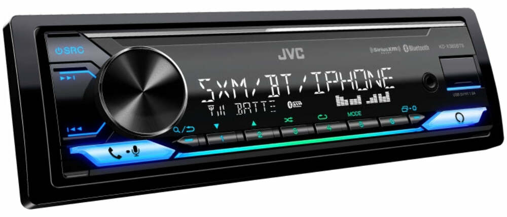 JVC KD-X380BTS Digital Media Receiver featuring Bluetooth