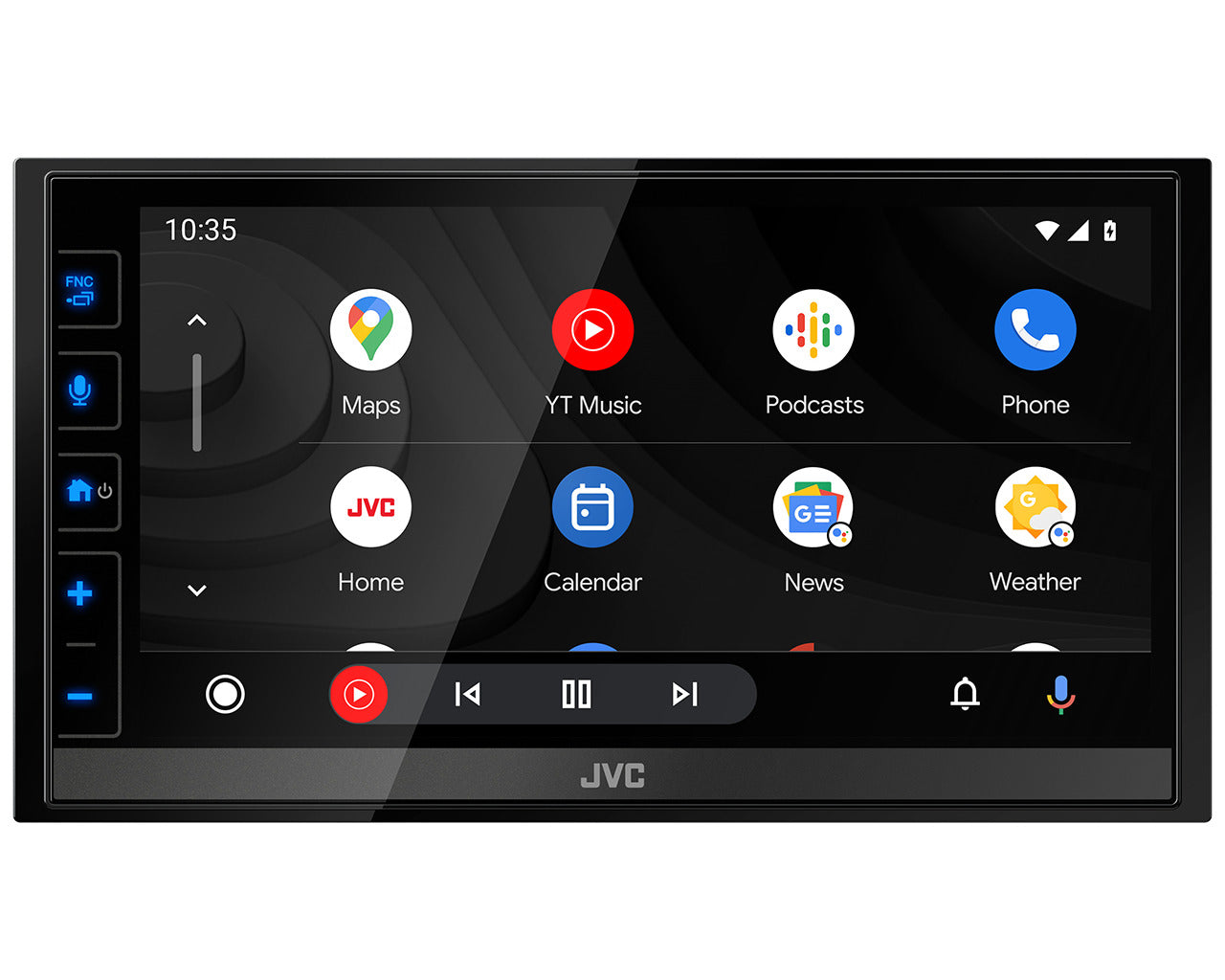 JVC KW-M780BT Digital Media Receiver featuring 6.8-inch Capacitive Touch Control Monitor