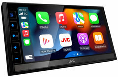 JVC KW-M785BW Digital Media Receiver featuring 6.8-inch Capacitive Touch Control Monitor