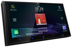 DISCONTINUED - JVC 6.92 Inch HD Digital Media Receiver with Wireless Apple CarPlay and Android Auto KW-M795BW