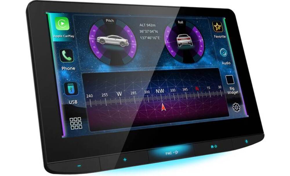 JVC 10.1 Inch HD Digital Media Receiver KW-Z1001W