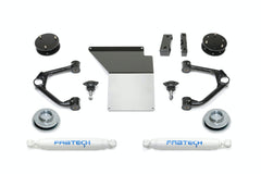 Fabtech K1060 4in. BUDGET SYS W/PERF SHOCKS 2007-13 GM SUV