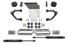 Fabtech K1071M 4in. UNIBALL UCA SYS W/STEALTH 2014 GM K1500 P/U W/ALUM SUSP