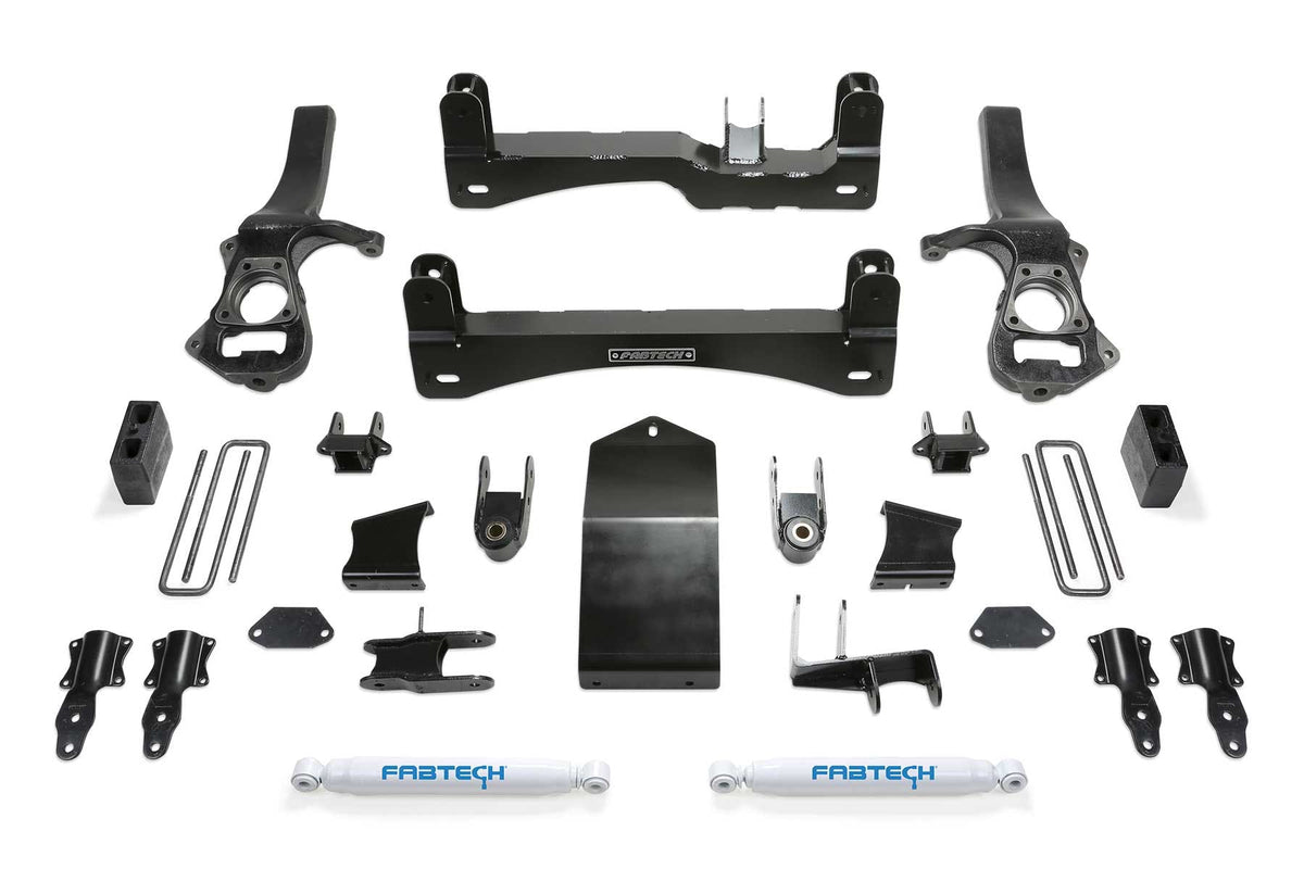 Fabtech K1132 Basic Lift System w/Shocks