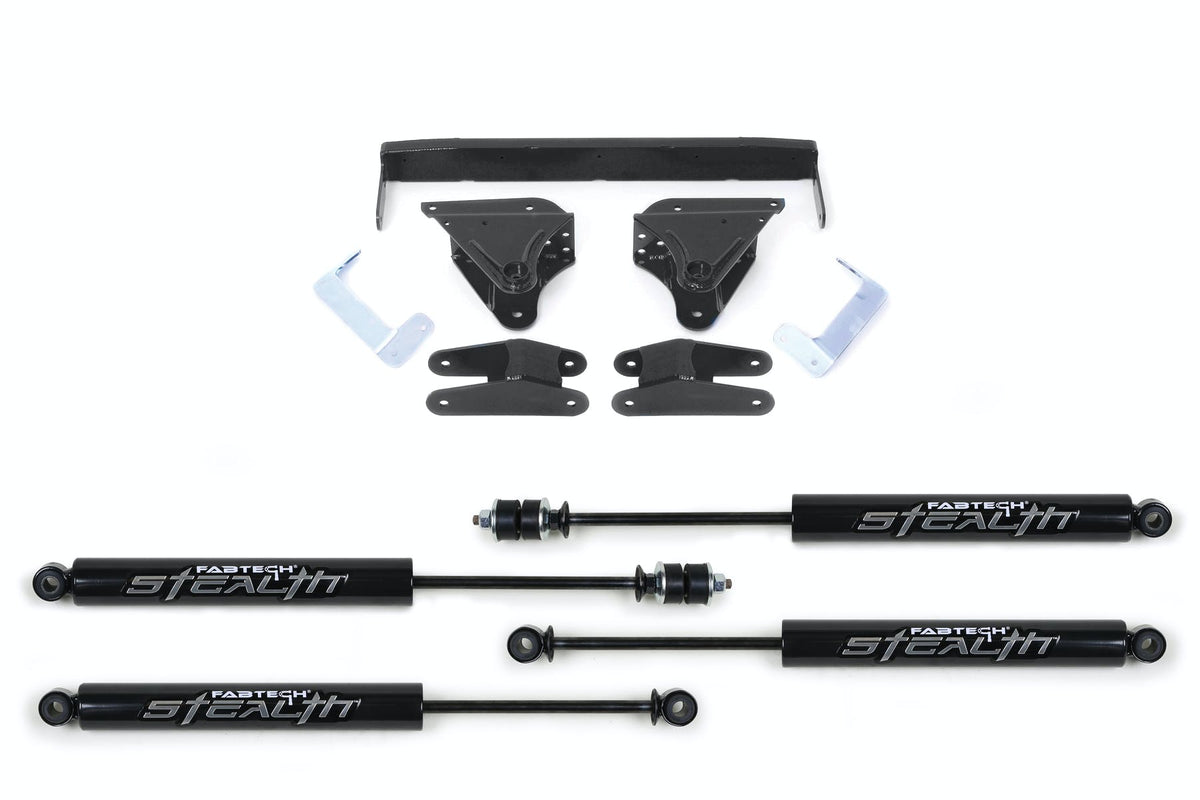 Fabtech K2020M 3.5in. SPRING HANGER W/STEALTH 99-00 FORD F250/350 4WD