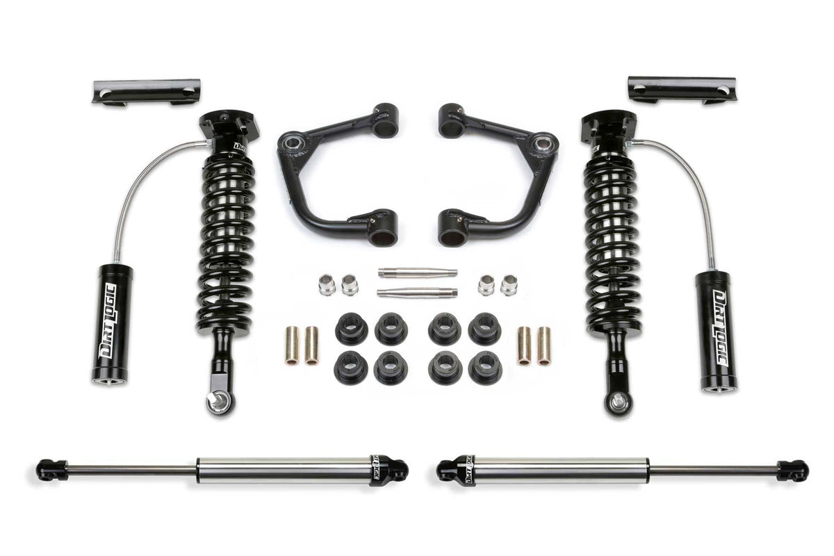 Fabtech K2261DL Uniball UCA Lift System w/Shocks