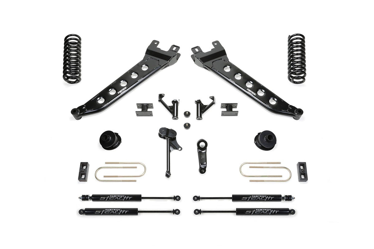 Fabtech K3144M 5in. Radius Arm Kit w/Stealth 2013-14 RAM 3500 4WD