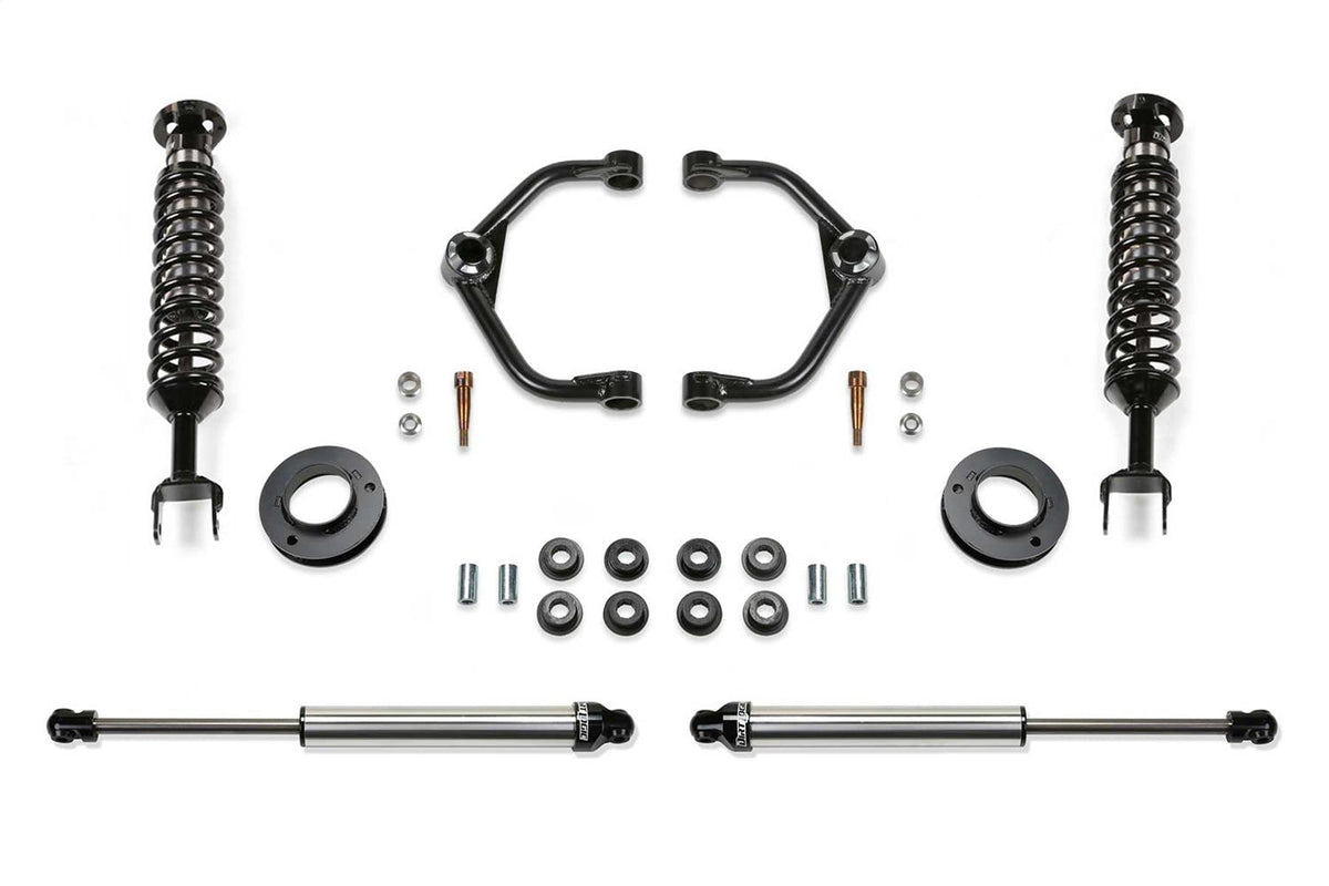 Fabtech K3171DL Uniball UCA Lift System w/Shocks