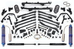 Fabtech K4017M 6in. LONGARM W/BLUE FRT 2.5 C/O/RR CS/STEALTH RR 97-02 JEEP TJ ALL MODELS 4WD