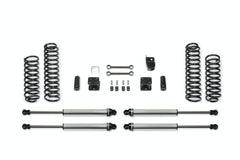 Fabtech K4047DL 3in. BUDGET SYSTEM W/DLSS SHKS 07-15 JEEP JK 2-DOOR