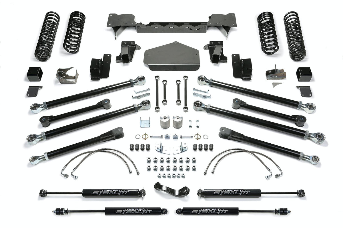 Fabtech K4074M Crawler Long Travel Lift System