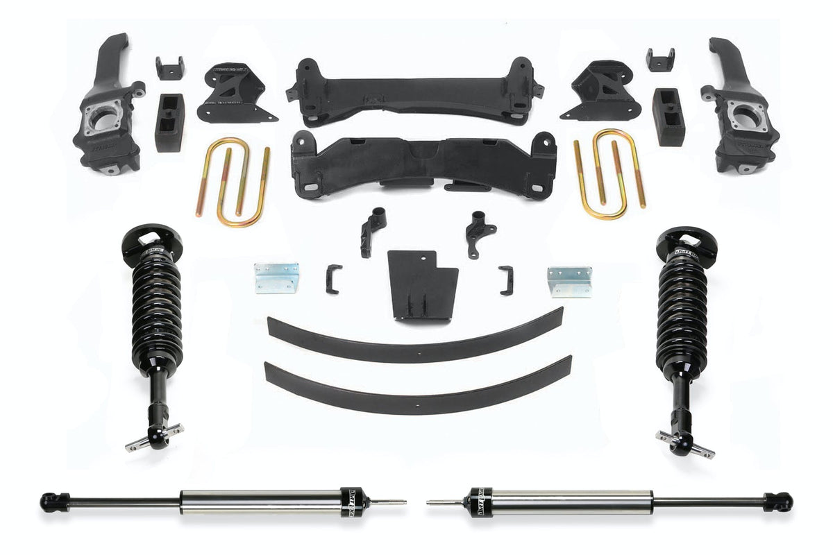 Fabtech K7048DL 6in. PERF SYS W/DLSS 2.5 C/Os/RR DLSS 2016 TOYOTA TACOMA 4/2WD 6 LUG MODELS ONLY