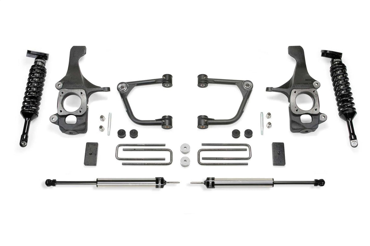Fabtech K7075DL Uniball UCA Lift System w/Shocks